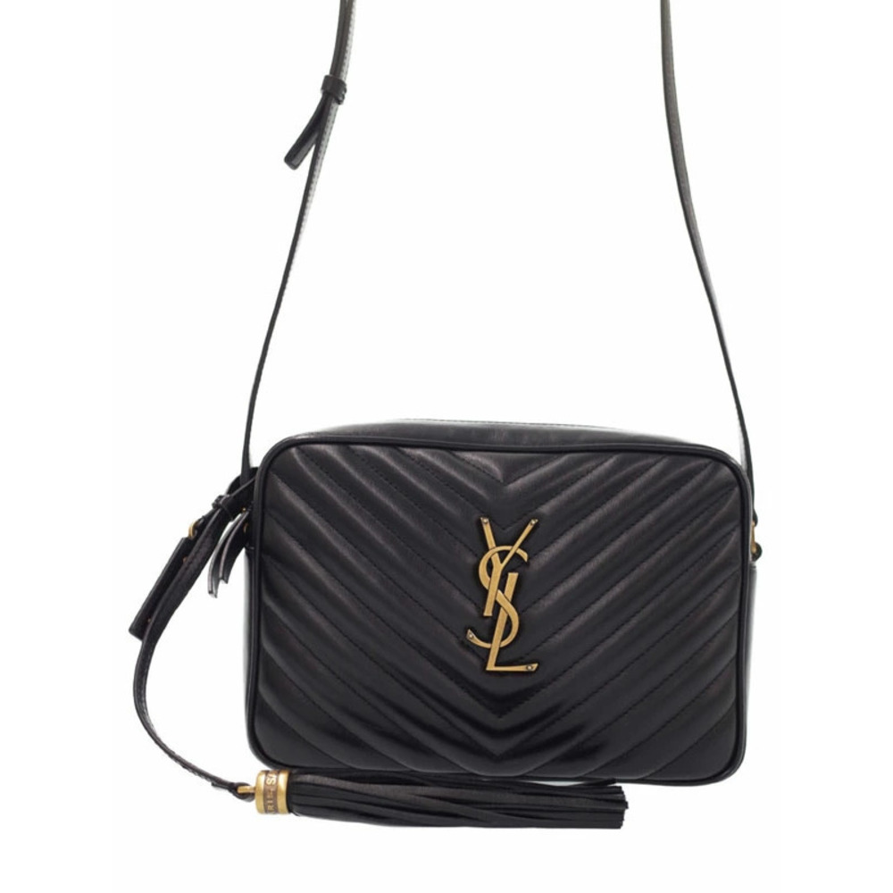 SAINT LAURENT Paris Fringe Saint Paris Lou Camera Bag Shoulder